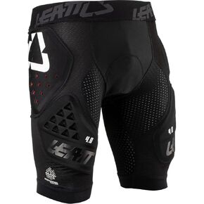 Leatt Impact 3DF 4.0 Adult Off-Road BMX Cycling Shorts - Black/Medium in Saudi Arabia