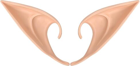 GYGYL Cosplay Elf Ears, Soft Pointed Tips Anime Party Dress Up, Costume Masquerade Accessories for Halloween Christmas Party in Kuwait