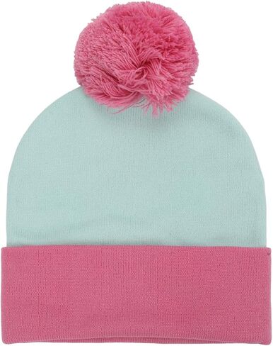 Sonic the Hedgehog Pink and White Youth Cuffed Beanie and Gloves Set in Saudi Arabia