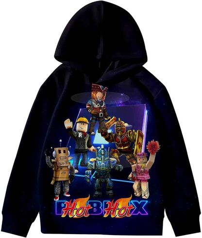 سويت شيرت بغطاء للرأس بطباعة ثلاثية الأبعاد للجنسين من ETHORY بلوفر رياضي بغطاء للرأس مع جيوب in Kuwait