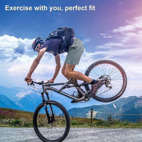 شورت GymBrave للرجال لركوب الدراجات الجبلية 3D مبطن رائع وخفيف الوزن MTB شورت ركوب الدراجات فضفاض مناسب للدراجة in Kuwait