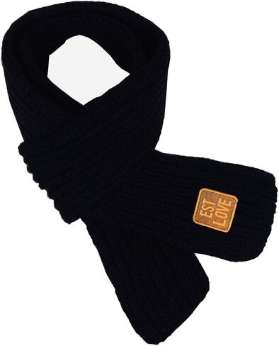 LuckyZ Toddlers Kids Scarf Boys Girls Winter Knitted Warm Scarves Neck Warmer in Saudi Arabia