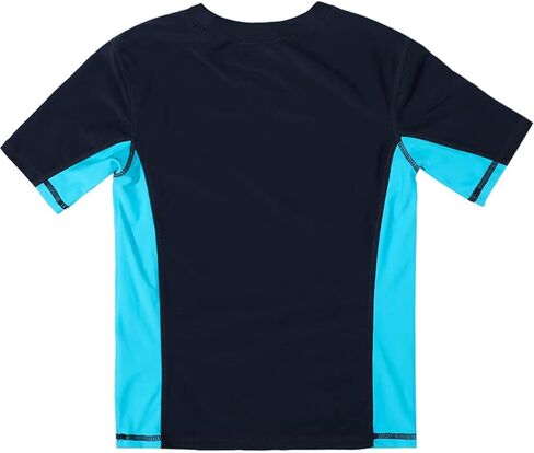 Bestry Boys' Short Sleeve Rashguard Swim Shirt Kids Toddle Swimwear Rash Guard UPF 50+ Sun Protection in Saudi Arabia
