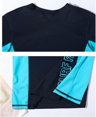 Bestry Boys' Short Sleeve Rashguard Swim Shirt Kids Toddle Swimwear Rash Guard UPF 50+ Sun Protection in Saudi Arabia