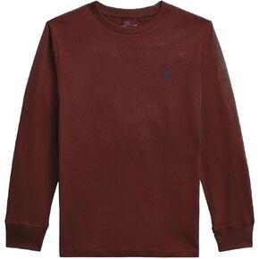 تي شيرت بولو رالف لورين للأولاد من القطن بأكمام طويلة in Kuwait