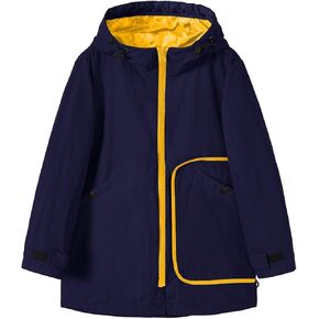 KID1234 Rain Jacket For Boys Lightweight Quick Dry Waterproof Hooded Raincoat in Kuwait