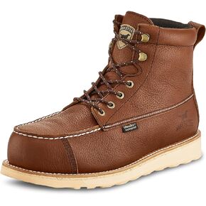 Irish Setter, Wingshooter ST, Men's, 6", Waterproof, Non-Metallic Safety Toe, Work Boot, Brown, 10 EE (Wide)