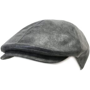 ililily Flat Cap Vintage Cabbie Hat Gatsby Ivy Irish Hunting Newsboy Stretch-fit