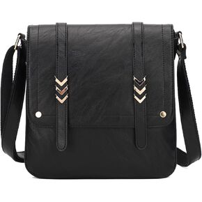 KL928 Crossbody Bags for Women Soft FAUX Leather Wallet Purses Adjustable Strap Medium Shoulder Handbags