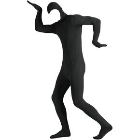 Gaoin Men's and Women's Face Open Spandex Halloween Costumes Bodysuits