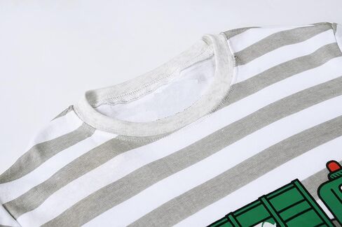 Joyond Boys Pajamas Set for Toddler Cotton Clothes Snug-Fit Pjs Kids Casual Long Sleeve Sleepwear Set in Kuwait