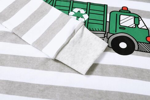 Joyond Boys Pajamas Set for Toddler Cotton Clothes Snug-Fit Pjs Kids Casual Long Sleeve Sleepwear Set in Kuwait