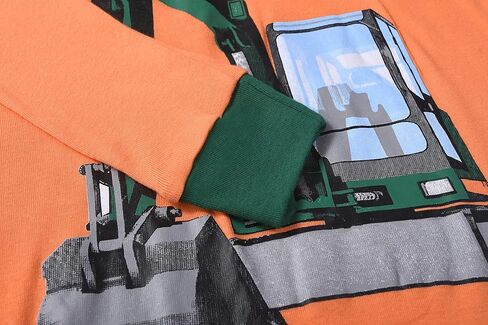 Joyond Boys Pajamas Set for Toddler Cotton Clothes Snug-Fit Pjs Kids Casual Long Sleeve Sleepwear Set in Kuwait