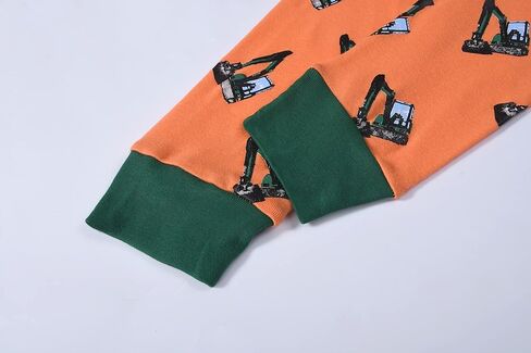 Joyond Boys Pajamas Set for Toddler Cotton Clothes Snug-Fit Pjs Kids Casual Long Sleeve Sleepwear Set in Kuwait