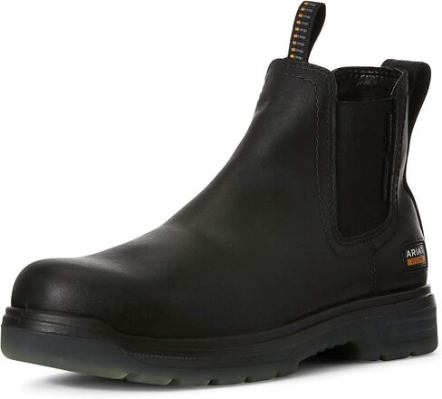 ARIAT Men’s Turbo Chelsea Waterproof Carbon Toe Work Boots – Performance Boot in Saudi Arabia
