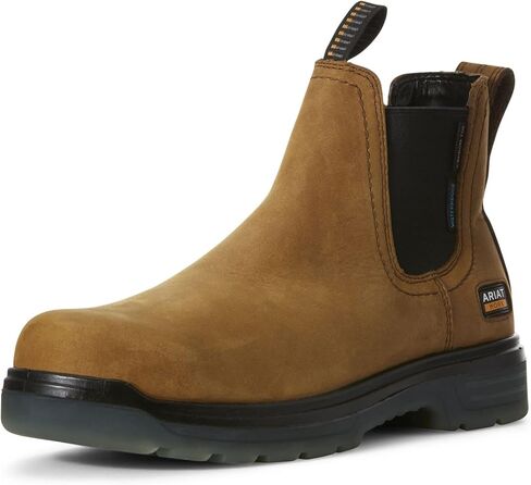 ARIAT Men’s Turbo Chelsea Waterproof Carbon Toe Work Boots – Performance Boot in Saudi Arabia