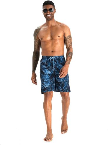 APTRO Men's Swim Trunks with Compression Liner 9" Board Shorts with Zipper Pocket Bathing Suit Swimwear in Saudi Arabia