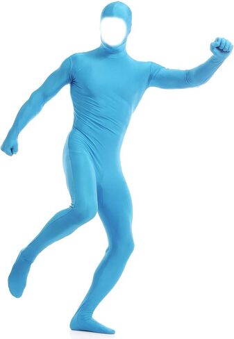 Gaoin Men's and Women's Face Open Spandex Halloween Costumes Bodysuits in Saudi Arabia