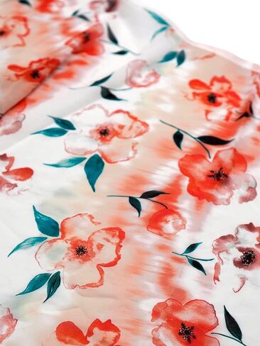 DanceForma Flowers Pattern Ballet Chiffon Wrap Skirts Skwodico WSK2212 in Saudi Arabia