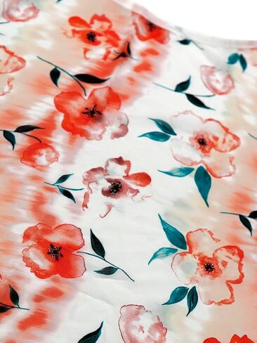 DanceForma Flowers Pattern Ballet Chiffon Wrap Skirts Skwodico WSK2212 in Saudi Arabia