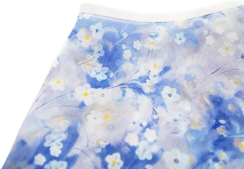 DanceForma Flowers Pattern Ballet Chiffon Wrap Skirts Skwodico WSK2212 in Saudi Arabia