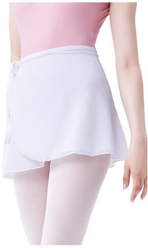 DanceForma Flowers Pattern Ballet Chiffon Wrap Skirts Skwodico WSK2212 in Saudi Arabia
