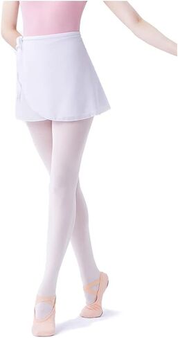 DanceForma Flowers Pattern Ballet Chiffon Wrap Skirts Skwodico WSK2212 in Saudi Arabia