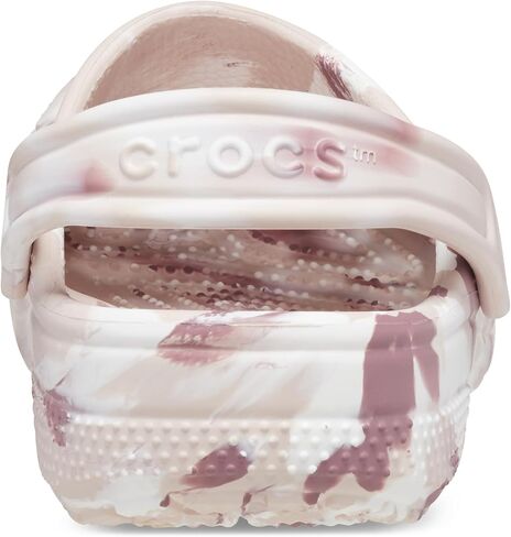 Crocs Classic Marbled Tie Dye Clog, Quartz/Multi, 3 US Unisex Little Kid in Kuwait