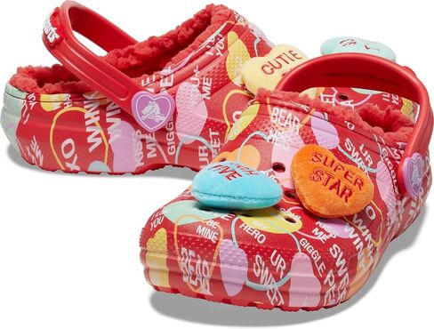 Crocs Unisex-Child Classic Lined Sweethearts Clog in Saudi Arabia