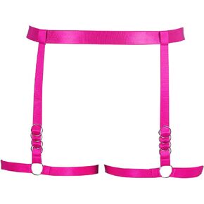 Women's Body Harness Legs Plus Size Fashion Garter Belt Waist Cage Gothic Punk Carnival Christmas Thigh Dance Garter