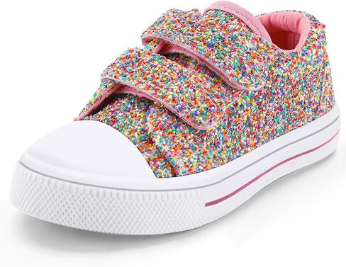 K KomForme Toddler Sneakers Girls Shoes with Dual Hook and Loops | Comfortable, Lightweight in Saudi Arabia