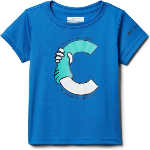 Columbia Boys' Grizzly Ridge Short Sleeve Graphic Shirt in Saudi Arabia