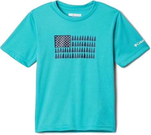 Columbia Boys' Grizzly Ridge Short Sleeve Graphic Shirt in Saudi Arabia