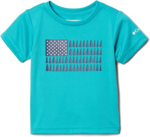Columbia Boys' Grizzly Ridge Short Sleeve Graphic Shirt in Saudi Arabia