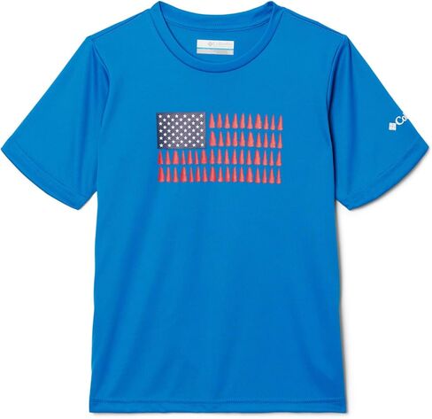 Columbia Boys' Grizzly Ridge Short Sleeve Graphic Shirt in Saudi Arabia