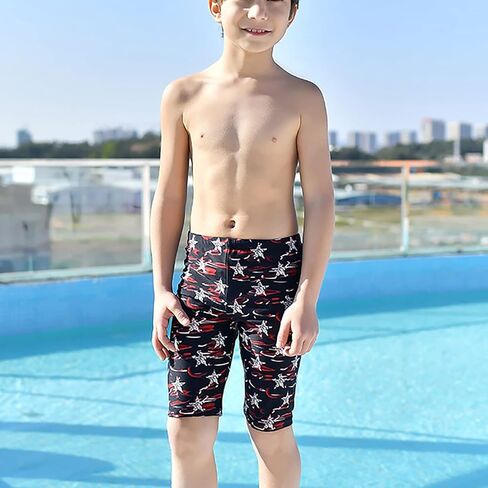 شورت سباحة للأولاد الصغار، شورت سباحة للتمرين على ملابس السباحة الضيقة بنمط النجوم in Kuwait