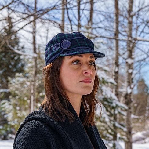 Stormy Kromer Button Up Cap - Decorative Wool Hat with Earflap, Cold Weather Gear, Warm in Saudi Arabia