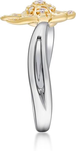Gin & Grace in collaboration with Smithsonian Museum Collection presents Natural diamond Ring in 925 Sterling Silver Diamond Ring Jewellery for exclusive everyday look in Saudi Arabia