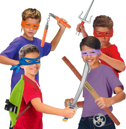 Avazera Superhero Turtle Cosplay Costume props Children's Turtle toys for birthday parties Halloween Christmas gifts in Saudi Arabia