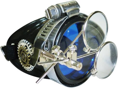 UMBRELLALABORATORY FUN Steampunk Eyewear Monocle Goggles/Rave Glasses Victorian Pirate eyepatch BBB in Saudi Arabia