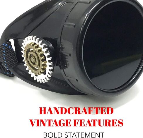 UMBRELLALABORATORY FUN Steampunk Eyewear Monocle Goggles/Rave Glasses Victorian Pirate eyepatch BBB in Saudi Arabia