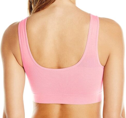 Cabales Women's Seamless Bras for Yoga Fitness Running Workout Low Impact Sports Bras with Removable Pads in Saudi Arabia