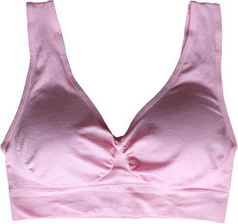 Cabales Women's Seamless Bras for Yoga Fitness Running Workout Low Impact Sports Bras with Removable Pads in Saudi Arabia
