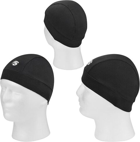 Seektop 2 Pack Skull Cap Helmet Liner for Men, Cycling Running Sweat Wicking Skullcap Beanie, Fits Under Helmets in Kuwait