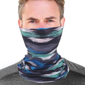 قناع وجه للصيد من الشمس للحماية من الأشعة فوق البنفسجية للرجال والنساء - قناع للرقبة على شكل أنبوب تبريد مائي للصيد والدراجات النارية وركوب الدراجات في الصيف - درع الرياح من الغبار سريع الجفاف وملمس ناعم للغاية in Kuwait