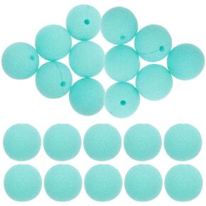 jojofuny مهرج الأنف 40pcs الوردي s رغوة السيرك الأنف تأثيري أنوف زي الملحقات للكرنفال عيد الهالوين حزب اللباس أنوف المهرج in Kuwait