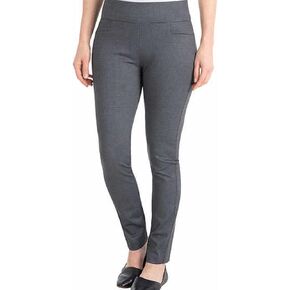 Dalia Women's Pull-On Ponte Pant with Built-in Tummy Control Panel