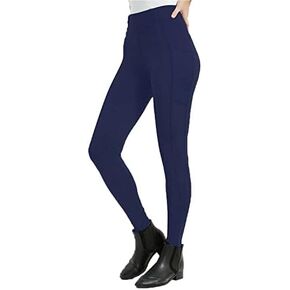 TrustRider Women's Riding Tights Knee-Patch Breeches Equestrian Horse Riding Pants Schooling Tights Legging in Saudi Arabia