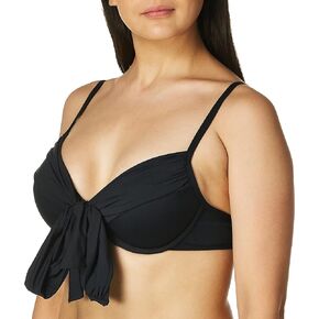 ملابس السباحة النسائية من La Blanca Island Goddess Wrap Underwire Push Up