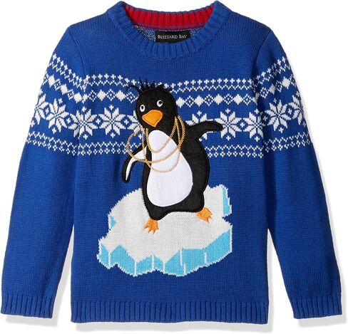 Blizzard Bay Boys Ugly Chrismas Sweater Animals in Kuwait